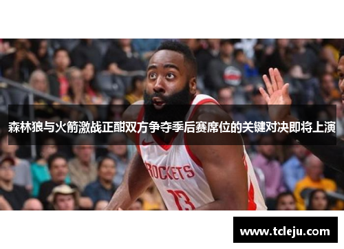 森林狼与火箭激战正酣双方争夺季后赛席位的关键对决即将上演
